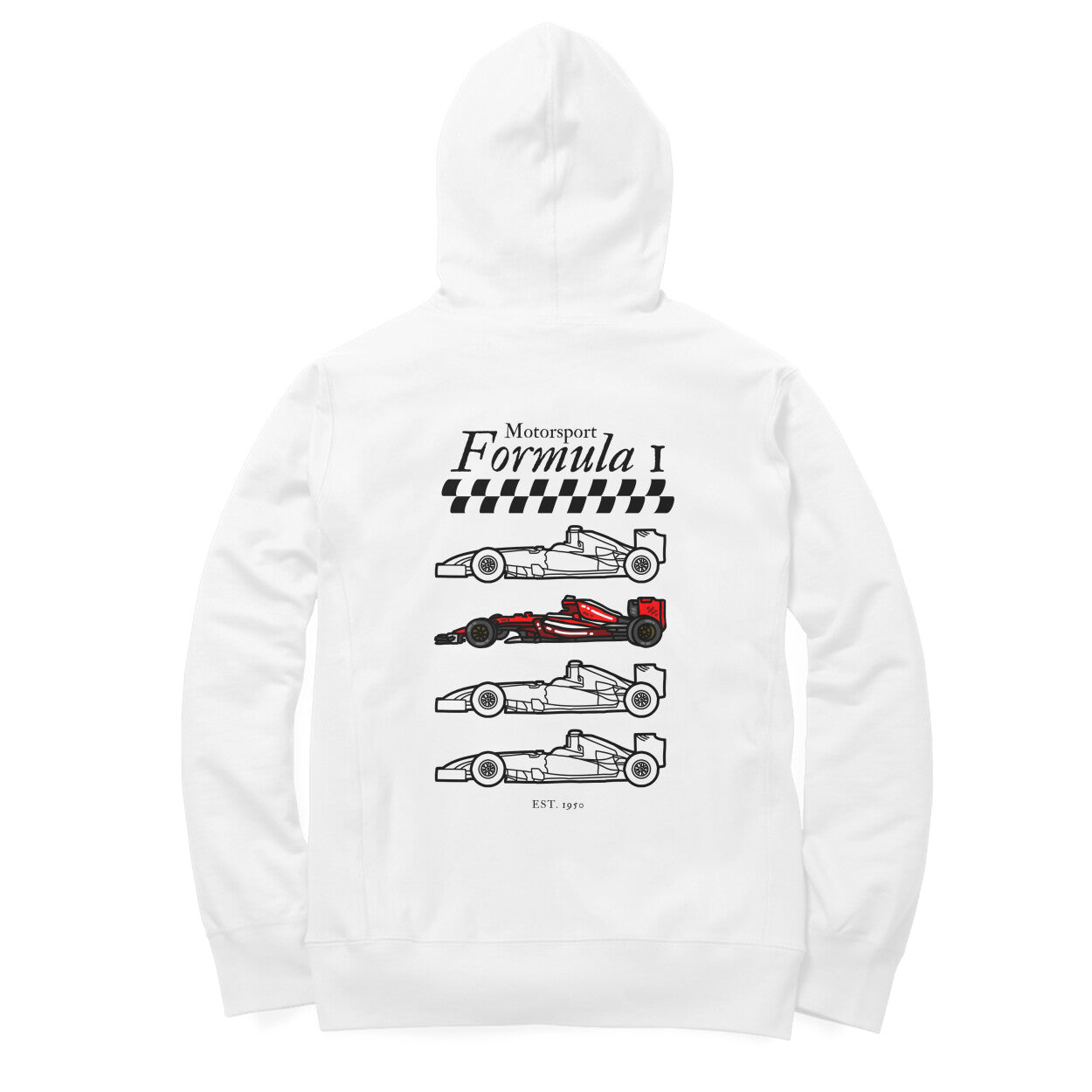 F1 Est. 1950 Hoodie White