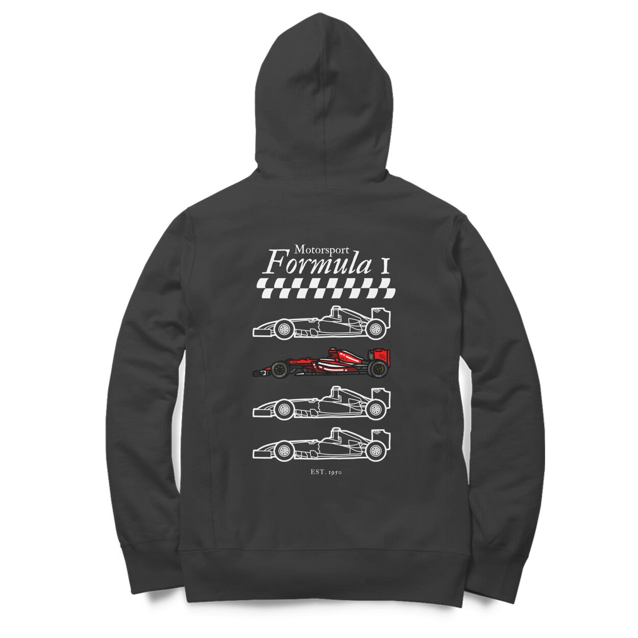 F1 Est. 1950 Hoodie Black/Blue
