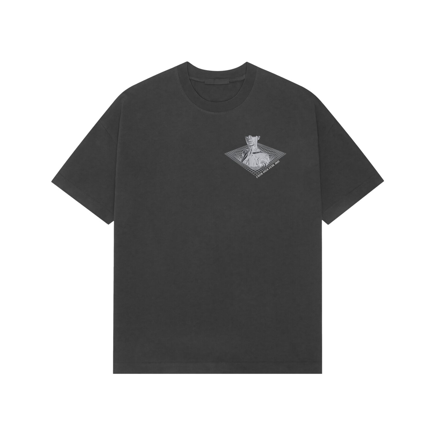 Premium Faith Over Fear Oversized T-Shirt