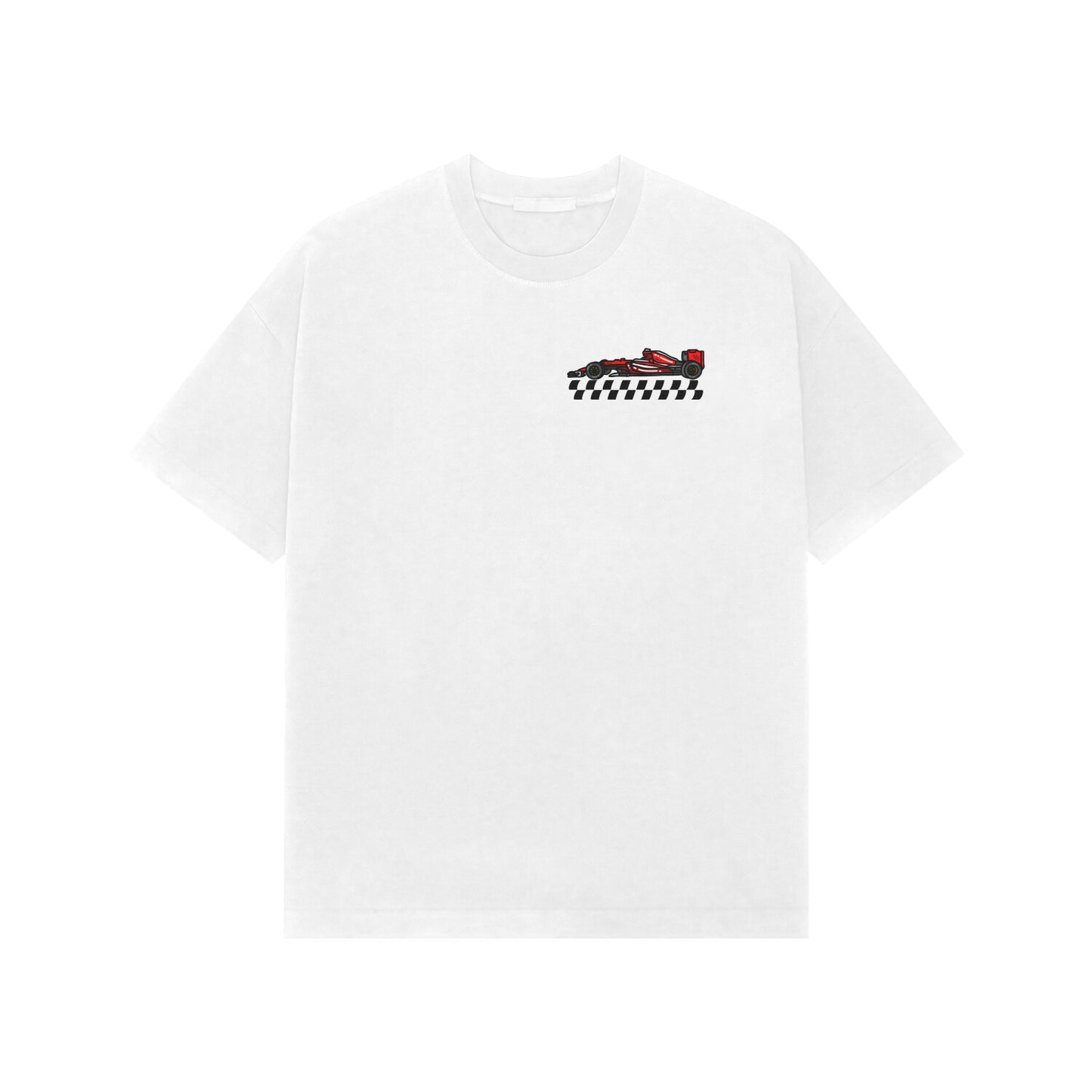 Premium F1 Est. 1950 Oversized T-Shirt White