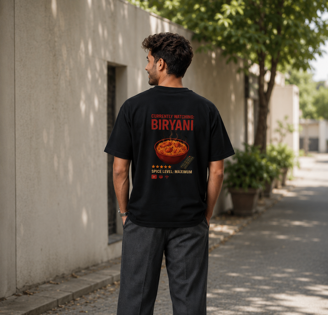 Regular Oversized T-Shirt: A Madras Production