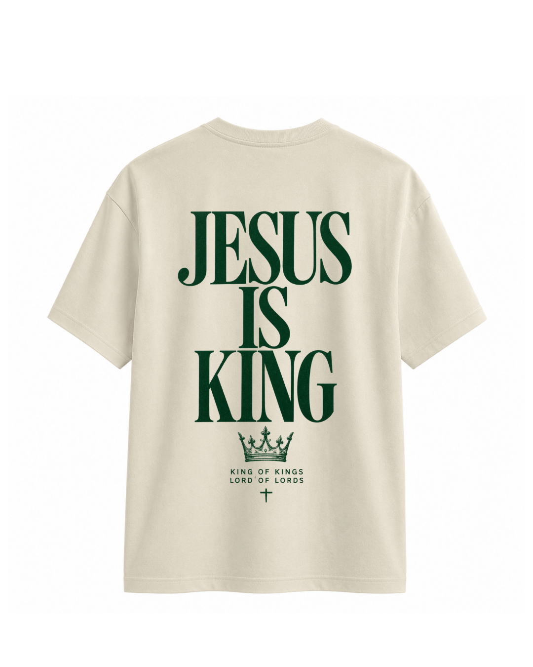Oversized Tshirt: Jesus is King