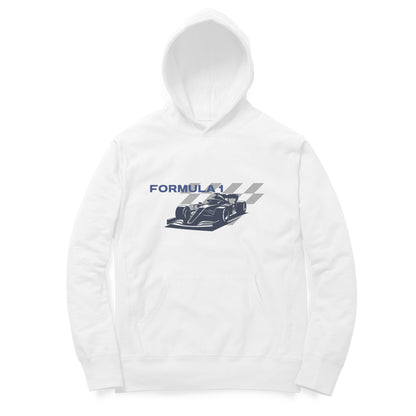 F1 Hoodie White